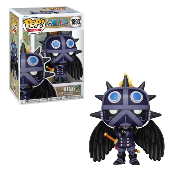 FUNKO POP ONE PIECE King 1893 In box (11x16cm) …x6…X36